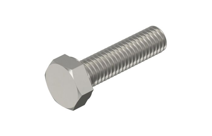 OBO BETTERMANN Šroub se šestihrannou hlavou, M12x45mm, Nerez ocel, A4, bez povrch. úpravy, dodatečně ošetřeno typ HHS M12x45 A2