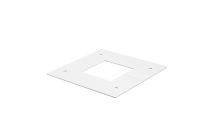 OBO BETTERMANN Stropní deska pro teleskop, pro ISS130130, čistě bílá Ocel, St  typ DBT130130RW
