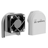 SPELSBERG Ventilátor BEL Air active M40 24-1, IK07, IP55, světle šedá