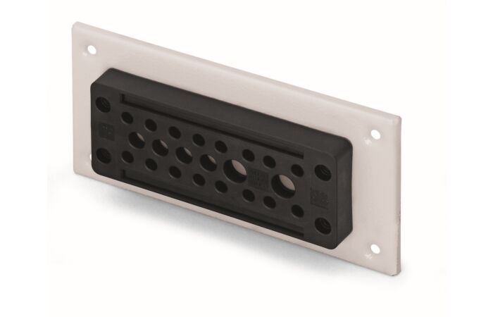 WAGO Destička 850-820/000-001 pro protažení kabelu ;KDP 22;Pro přírubovou desku F204 + F304
