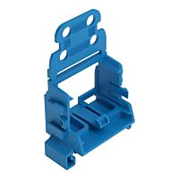 WAGO Adaptér 221-549/000-006 upevňovací s odlehčením tahu pro 10vodičové konektory, modrá