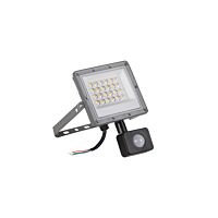 KANLUX Svítidlo LED ACETE 20W CCT SE GR 220V reflektor PIR symetrický 90⁰ IP44