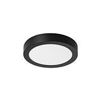 PROLUMIA Svítidlo LED PRO-CEILING Ø240xV39mm, max 15W, 650-1130lm, IP40, 2700-3000-4000K, Ra80,AF4, 110°, TRIAC-stmívání, přisazené + EM kit, černá