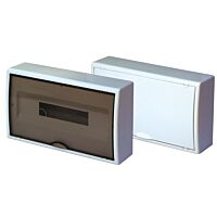 OEZ Skříň RZG-N-1S18, 18TE, na omítku,neprůhledné dveře IP40