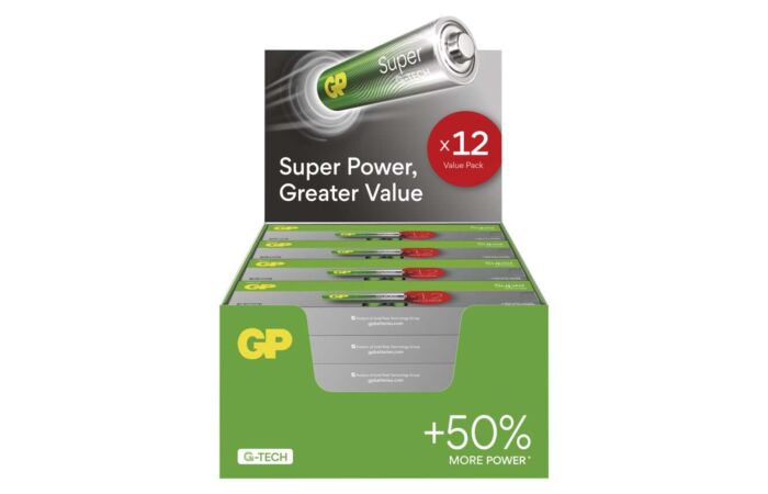 Bat. GP mikrotužková SUPER LR03 (12ks)