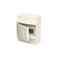 ABB Skříň Mistral65 3102 8TE na omítku, neprůhledné dveře IP41