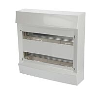 ABB LUCA10-Rozvodnice modulovéRozvodnice nástěnná IP4136M (18x2), Mistral41W bez. NPE, bez dvířek  1SPE007717F0900