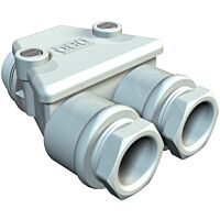 OBO BETTERMANN Vývodka kabelová dvojitá 113 PG16 LGR