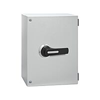 4P odpínač 200A-kovový kryt-ČERNÝ OVLADA