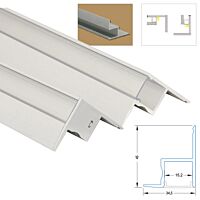 Rohovy hlinikovy profil 35x45 mm, ciry d