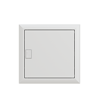 ABB Skříň UK612E2, 12TE, 1 řadá, pod omítku, plechová dvířka, IP30