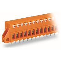 WAGO Svorka 741-233 na desky plošných spojů Tlačítko 2,5 mm², oranžová