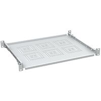 SOLARIX Police 1U 350mm, pevná, uchycení do 19" lišt ve 4 bodech