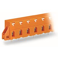 WAGO Svorka 741-623 na desky plošných spojů Tlačítko 2,5 mm², oranžová
