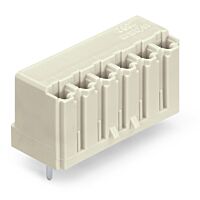 WAGO Konektor 2092-1304 pružinový THT rovné provedení rozteč 5 mm šedá