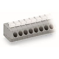 WAGO Svorka 804-102 na desky plošných spojů Tlačítko 2,5 mm², šedá