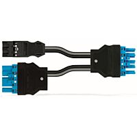 WAGO Kabel propojovací 771-5001/181-000 Konfekcionovaný Y 2× zástrčka/zásuvka