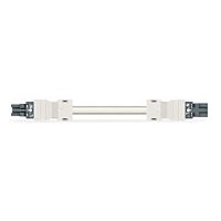 WAGO Kabel 771-8982/016-204 Konfekcionovaný propojovací Zásuvka–zástrčka, šedá