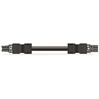 WAGO Kabel 771-8982/017-403 Konfekcionovaný propojovací Zásuvka–zástrčka, šedá