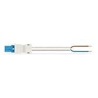 WAGO Konektor  771-8982/216-302 Konfekcionovaný s propojovacím kabelem  Zástrčka / otevřený konec, modrá