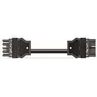 WAGO Kabel 771-8985/006-103 Konfekcionovaný propojovací Zásuvka–zástrčka, šedá
