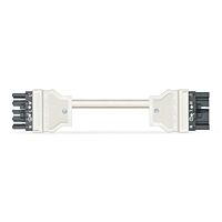 WAGO Kabel 771-8985/016-104 Konfekcionovaný propojovací Zásuvka–zástrčka, šedá