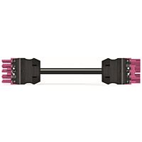 WAGO Kabel 771-9935/006-107/080-000 Konfekcionovaný propojovací Zásuvka–zástrčka, růžová