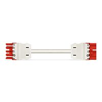 WAGO Kabel 771-9975/007-402 Konfekcionovaný propojovací Zásuvka–zástrčka, červená