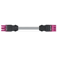 WAGO Kabel 771-9993/006-507 Konfekcionovaný propojovací Zásuvka–zástrčka, růžová