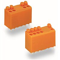 WAGO Svorka 735-127/001-000 na desky plošných spojů Tlačítko 1,5 mm², oranžová