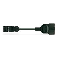 WAGO Konektor kabelový 771-9993/406-202 konfekcionované přechodové vedení Zástrčka / spojka s ochranným kontaktem, bílá