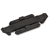 WAGO Západka 890-131 blokovací, Pro neupevněné spoje;Pro ovládání pomocí nástroje; bílá