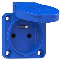 Zásuvka 16A/250V 3-pól. IP54 vest.