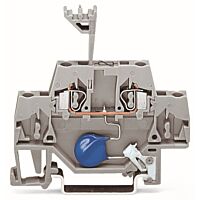 WAGO Svorka 280-502/281-612 pro moduly Dvoupatrová S varistorem, šedá