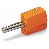 WAGO Konektor 215-211 Banánkový Pro průměr zásuvky 4 mm, oranžová