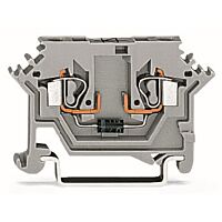 WAGO Svorka 280-613/281-410 pro moduly 2 vodiče S diodou 1N4007, šedá