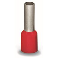 WAGO Dutinka 216-209 10 mm2 / AWG 8; s plastovým límcem; červená