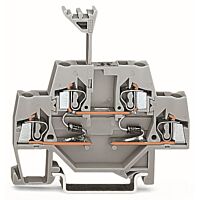 WAGO Svorka 280-941/281-489 pro moduly Dvoupatrová S 2 diodami 1N4007, šedá