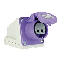 Zásuvka 32A/24V 2-pól. IP44 nás.