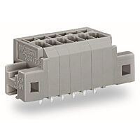 WAGO Svorka 739-308/001-000 na desky plošných spojů 1,5 mm² Rozteč 3,5 mm, šedá
