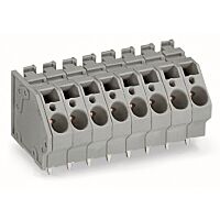 WAGO Svorka 745-303/005-000 na desky plošných spojů 6 mm² Rozteč 7,5 mm, šedá