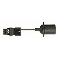 WAGO Konektor kabelový 771-8993/1004-051 konfekcionované přechodové vedení Zástrčka / objímka E27, černá