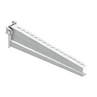 NIEDAX Výložník, těžký, 110x430 mm, 5,0 kN, s namontovanou svorkou KTTS 400