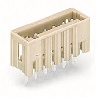 WAGO Konektor 734-150 s pájecími piny THT Pájecí kontakt 1,0 × 1,0 mm Rovné provedení, šedá