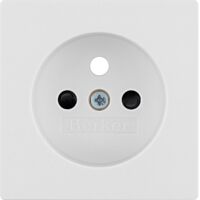 Kryt BERKER 3965766089 pro zásuvku bílá