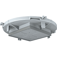 KAISER  Přední kryt, HaloX 100, čtvercový  68 x 68 mm, do betonu