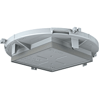 KAISER  Přední kryt, HaloX 100, čtvercový  75 x 75 mm, do betonu