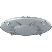 KAISER  Přední kryt, HaloX 180, průměr 100 mm, do betonu