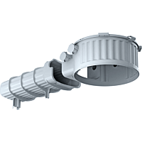 KAISER  Montážní krabice s tunelem , HaloX 180 délka tunelu 325 mm do betonu