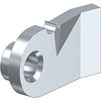 KAISER  Patka kovová pro mont. krabic do dutých stěn
